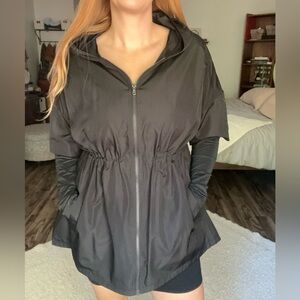 Champion attached sleeve windbreaker Size L